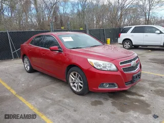 2013 Chevrolet Malibu ECO with VIN 1G11F5RRXDF102922, listed as a IAAI auction lot 41885372 with 194,225 mi miles. Bid and sale history available at carsss.com. Image 1.