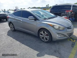 2014 Hyundai Elantra SE with VIN KMHDH4AE2EU130465, listed as a IAAI auction lot 41730712 with 151,207 mi miles. Bid and sale history available at carsss.com. Image 1.