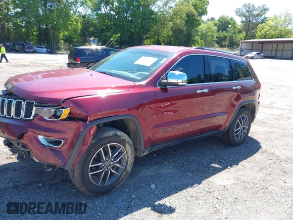 2019 Jeep Grand Cherokee Limited with VIN 1C4RJEBG0KC656728, listed as a IAAI auction lot 42303218 with 107,544 mi miles and . Bid and sale history available at DreamBid. Image 17.