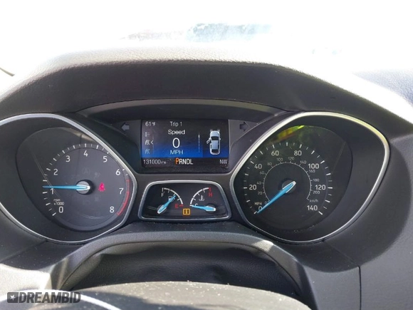 2016 Ford Focus SE with VIN 1FADP3F20GL329724, listed as a IAAI auction lot 41665265 with 131,000 mi miles. Bid and sale history available at carsss.com. Image 7.