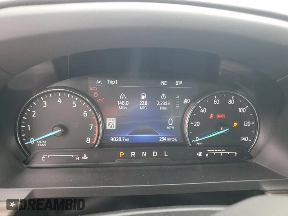2023 Ford Explorer Limited z VIN 1FMSK8FH1PGC04138, wystawiony jako Copart lot #50731415 z przebiegiem 9 028 mil mil oraz Szkoda całkowita • Salvage title. Historia ofert i sprzedaży dostępna na DreamBid. Obrazek 9.