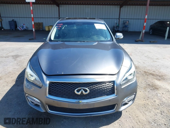2017 Infiniti Q70 3.7 with VIN JN1BY1AP1HM740652, listed as a IAAI auction lot 42417772 with 81,723 mi miles and . Bid and sale history available at DreamBid. Image 13.