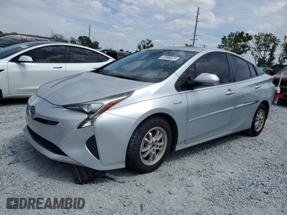 2017 Toyota Prius Two with VIN JTDKARFU3H3039731, listed as a Copart auction lot 53986525 with 140,428 mi miles and Clean Title. Bid and sale history available at carsss.com. Image 1.