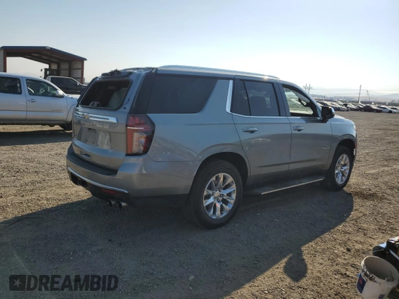 2023 Chevrolet Tahoe Premier с VIN 1GNSCSKDXPR341740, выставлен на аукционе Copart как лот 75955164 с пробегом 53 219 миль миль и Чистый • Clean title. История ставок и продаж доступна на DreamBid. Изображение 3.