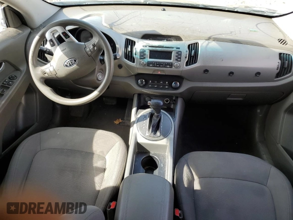 2012 Kia Sportage LX with VIN KNDPBCA26C7227327, listed as a Copart auction lot 53159915 with Not provided miles and Salvage title. Bid and sale history available at DreamBid. Image 8.