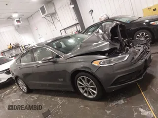 2018 Ford Fusion Energi SE with VIN 3FA6P0PU3JR203714, listed as a IAAI auction lot 41698507 with 168,609 mi miles. Bid and sale history available at carsss.com. Image 12.