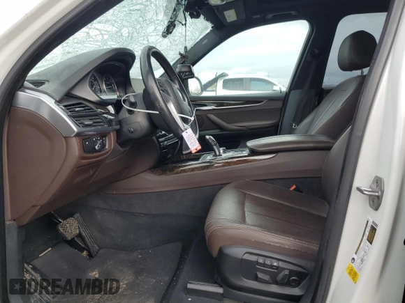 2017 BMW X5 sDrive35i with VIN 5UXKR2C34H0X06639, listed as a Copart auction lot 48998345 with 94,908 mi miles and Salvage Title. Bid and sale history available at carsss.com. Image 7.