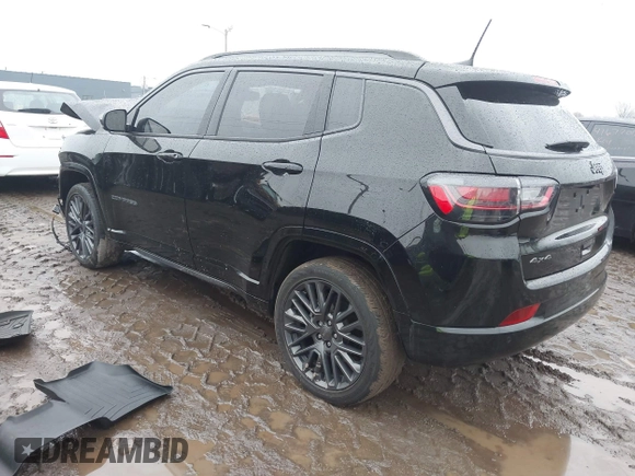 2022 Jeep Compass High Altitude with VIN 3C4NJDCB1NT142939, listed as a IAAI auction lot 41683243 with 43,656 mi miles and . Bid and sale history available at DreamBid. Image 3.