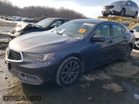 2018 Acura TLX z VIN 19UUB3F35JA001401, wystawiony jako Copart lot #42191465 z przebiegiem 66 730 mil mil oraz Szkoda całkowita • Salvage title. Historia ofert i sprzedaży dostępna na DreamBid. Obrazek 1.
