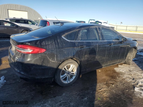 2018 Ford Fusion SE with VIN 3FA6P0HD3JR252958, listed as a Copart auction lot 87928035 with 88,592 mi miles and Salvage Title. Bid and sale history available at carsss.com. Image 3.