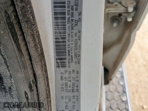 2019 Ram 1500 Big Horn with VIN 1C6RREFT8KN548370, listed as a Copart auction lot 64797115 with Not provided miles and Salvage title. Bid and sale history available at DreamBid. Image 12.