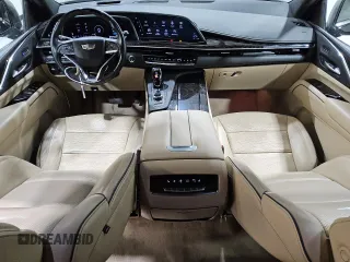 2023 Cadillac Escalade 4WD Premium Luxury z VIN 1GYS4BKL3PR366857, wystawiony jako Copart lot #55865505 z przebiegiem 44 383 mil mil oraz Tytuł czysty. Historia ofert i sprzedaży dostępna na DreamBid. Obrazek 8.