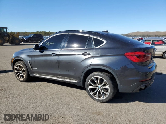 2015 BMW X6 xDrive35i with VIN 5UXKU2C58F0F94962, listed as a Copart auction lot 40867793 with 98,442 mi miles. Bid and sale history available at carsss.com. Image 2.