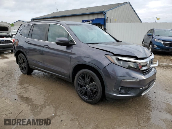 2021 Honda Pilot Special Edition with VIN 5FNYF5H25MB023088, listed as a Copart auction lot 55141015 with 66,163 mi miles and Salvage title. Bid and sale history available at DreamBid. Image 4.