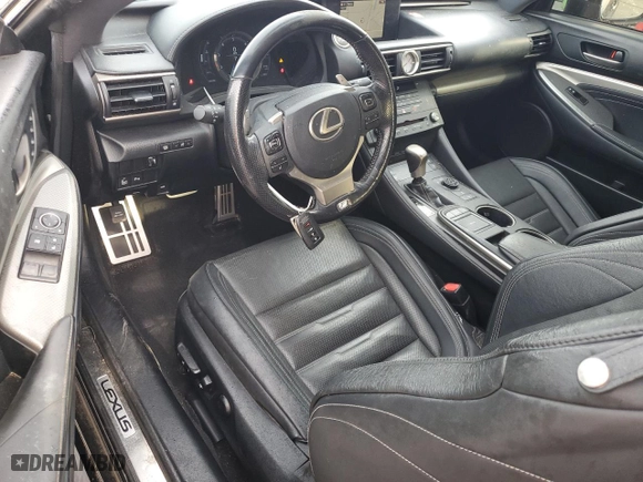 2016 Lexus RC 200t with VIN JTHHA5BC1G5001884, listed as a Copart auction lot 77902814 with 133,707 mi miles and Salvage Title. Bid and sale history available at carsss.com. Image 8.