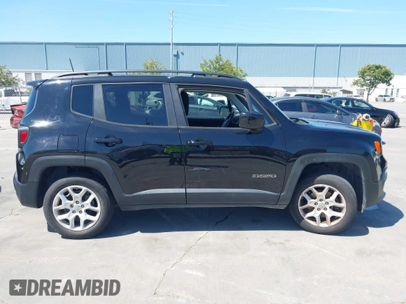 2018 Jeep Renegade Latitude with VIN ZACCJBBB2JPH44585, listed as a IAAI auction lot 42392971 with 64,185 mi miles and . Bid and sale history available at DreamBid. Image 13.