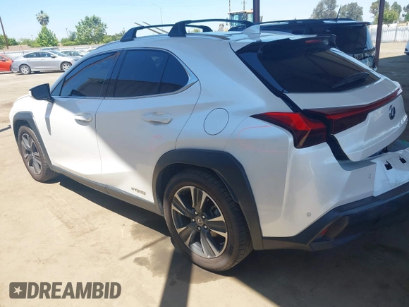 2020 Lexus UX 250h z VIN JTHP9JBH8L2033378, wystawiony jako IAAI lot #42238559 z przebiegiem 49 150 mil mil oraz . Historia ofert i sprzedaży dostępna na DreamBid. Obrazek 3.