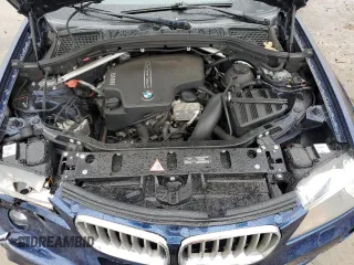 2014 BMW X3 xDrive28i z VIN 5UXWX9C5XE0D39701, wystawiony jako Copart lot #55148905 z przebiegiem 93 148 mil mil oraz Szkoda całkowita • Salvage title. Historia ofert i sprzedaży dostępna na DreamBid. Obrazek 12.