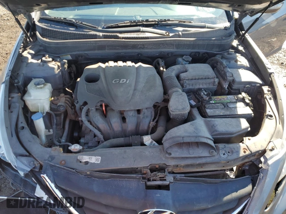 2013 Hyundai Sonata Limited with VIN 5NPEC4AC7DH658484, listed as a Copart auction lot 49443485 with 214,114 mi miles and Salvage Title. Bid and sale history available at DreamBid. Image 12.