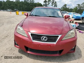 2013 Lexus IS 250 with VIN JTHCF5C21D5063461, listed as a Copart auction lot 58076245 with 134,053 mi miles and Salvage title. Bid and sale history available at DreamBid. Image 5.