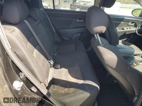 2011 Kia Sportage LX with VIN KNDPB3A29B7153383, listed as a Copart auction lot 52118075 with 191,742 mi miles and Salvage Title. Bid and sale history available at carsss.com. Image 10.