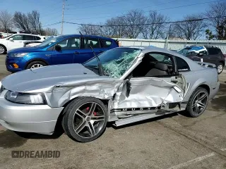 2003 Ford Mustang Standard with VIN 1FAFP404X3F311958, listed as a Copart auction lot 49593505 with 0 mi miles and Salvage Title. Bid and sale history available at carsss.com. Image 10.