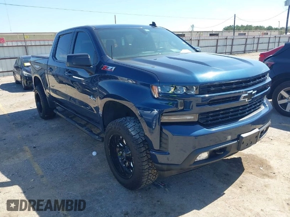 2021 Chevrolet Silverado 1500 RST with VIN 3GCUYEED2MG309439, listed as a IAAI auction lot 41682092 with 1 mi miles. Bid and sale history available at carsss.com. Image 1.