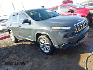 2018 Jeep Cherokee Latitude Plus with VIN 1C4PJLLX4JD584841, listed as a IAAI auction lot 41748249 with 74,203 mi miles. Bid and sale history available at carsss.com. Image 1.