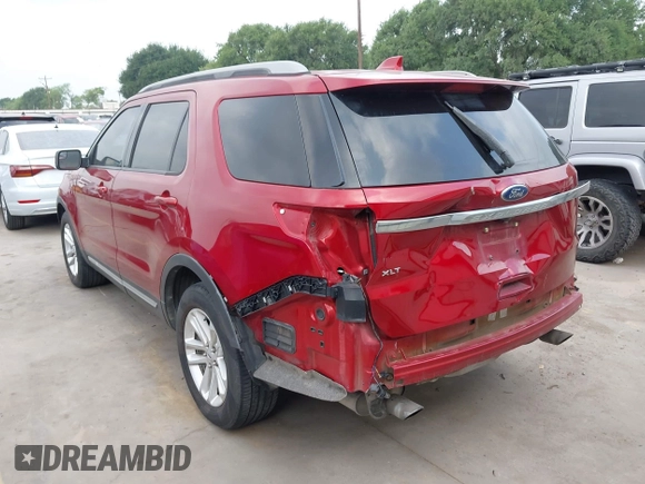 2017 Ford Explorer XLT z VIN 1FM5K7D84HGB14106, wystawiony jako IAAI lot #42285520 z przebiegiem 109 716 mil mil oraz . Historia ofert i sprzedaży dostępna na DreamBid. Obrazek 3.