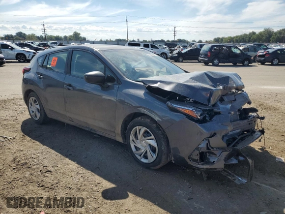 2024 Subaru Impreza with VIN JF1GUABCXR8860444, listed as a Copart auction lot 72289334 with 749 mi miles and Salvage Title. Bid and sale history available at carsss.com. Image 4.