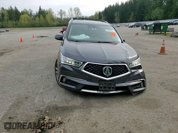 2019 Acura MDX w/Advance Pkg with VIN 5J8YD4H82KL003560, listed as a Copart auction lot 52240125 with 101,709 mi miles and Salvage Title. Bid and sale history available at carsss.com. Image 12.