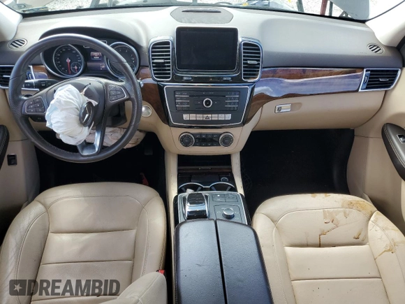 2016 Mercedes-Benz GLE 350 with VIN 4JGDA5HB4GA687887, listed as a Copart auction lot 54654855 with 90,203 mi miles and Salvage title. Bid and sale history available at DreamBid. Image 8.