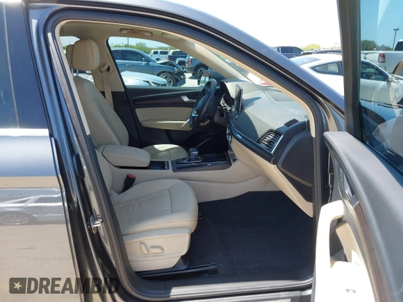 2022 Audi Q5 S line Premium with VIN WA1GAAFYXN2102653, listed as a IAAI auction lot 41967220 with 20,864 mi miles and . Bid and sale history available at DreamBid. Image 5.