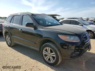 2010 Hyundai Santa Fe GLS with VIN 5NMSG3ABXAH403930, listed as a Copart auction lot 52606675 with 126,670 mi miles and Salvage Title. Bid and sale history available at carsss.com. Image 4.