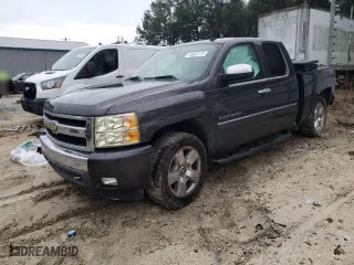 2011 Chevrolet Silverado 1500 LT with VIN 1GCRCSE07BZ176836, listed as a Copart auction lot 46602915 with 87,593 mi miles and Salvage Title. Bid and sale history available at carsss.com. Image 1.