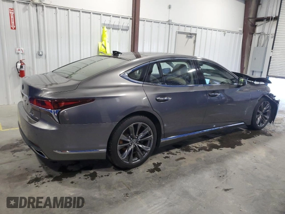 2019 Lexus LS 500 с VIN JTHC51FF0K5005655, выставлен на аукционе Copart как лот 45060995 с пробегом 52 491 миль миль и Чистый • Clean title. История ставок и продаж доступна на DreamBid. Изображение 3.