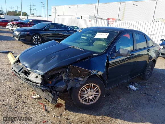 2008 Ford Focus SE with VIN 1FAHP35N48W207350, listed as a IAAI auction lot 41247871 with NaN miles. Bid and sale history available at carsss.com. Image 2.