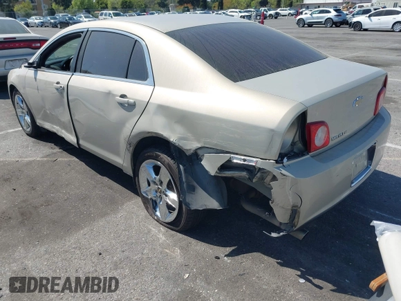 2010 Chevrolet Malibu 1LT with VIN 1G1ZC5EB3AF320135, listed as a IAAI auction lot 42096844 with Not Provided miles and . Bid and sale history available at DreamBid. Image 3.
