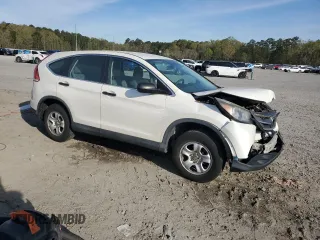 2013 Honda CR-V LX with VIN 5J6RM3H33DL032662, listed as a Copart auction lot 50688545 with 130,424 mi miles and Salvage Title. Bid and sale history available at carsss.com. Image 4.