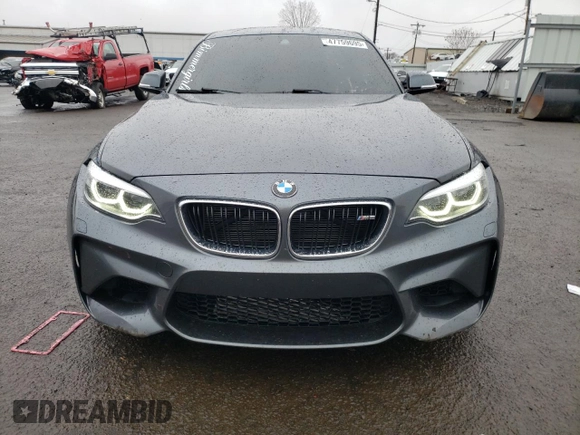 2018 BMW M2 z VIN WBS1J5C54J7B70369, wystawiony jako Copart lot #47759695 z przebiegiem 51 189 mil mil oraz Szkoda całkowita • Salvage title. Historia ofert i sprzedaży dostępna na DreamBid. Obrazek 5.