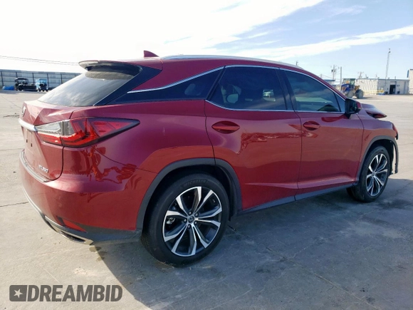 2020 Lexus RX with VIN 2T2HZMAAXLC178589, listed as a Copart auction lot 47465675 with 31,336 mi miles and Salvage Title. Bid and sale history available at carsss.com. Image 3.