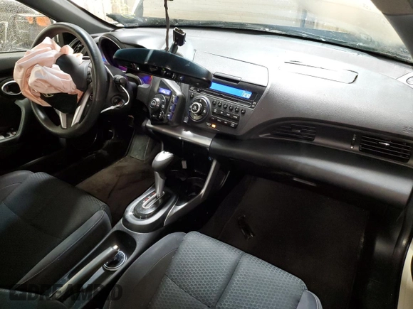 2013 Honda CR-Z with VIN JHMZF1D41DS000302, listed as a Copart auction lot 51272395 with 197,771 mi miles and Salvage Title. Bid and sale history available at carsss.com. Image 8.