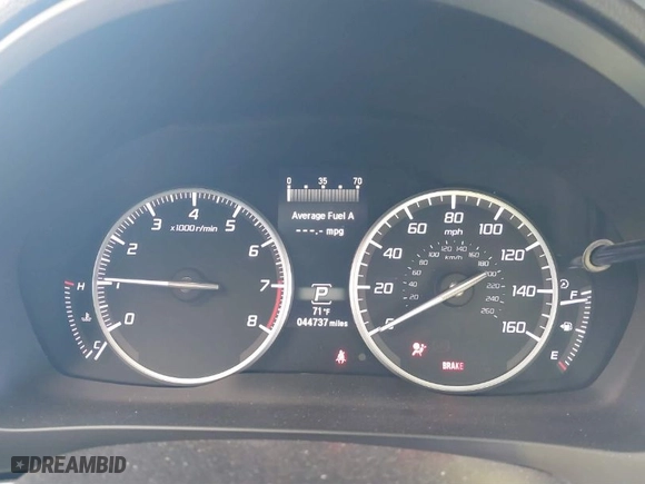 2019 Acura ILX with VIN 19UDE2F39KA013926, listed as a IAAI auction lot 41741979 with 44,737 mi miles. Bid and sale history available at carsss.com. Image 7.