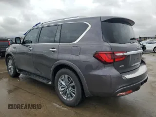 2022 Infiniti QX80 PREMIUM SELECT with VIN JN8AZ2AE4N9292548, listed as a Copart auction lot 85469534 with 35,106 mi miles and Salvage Title. Bid and sale history available at carsss.com. Image 2.