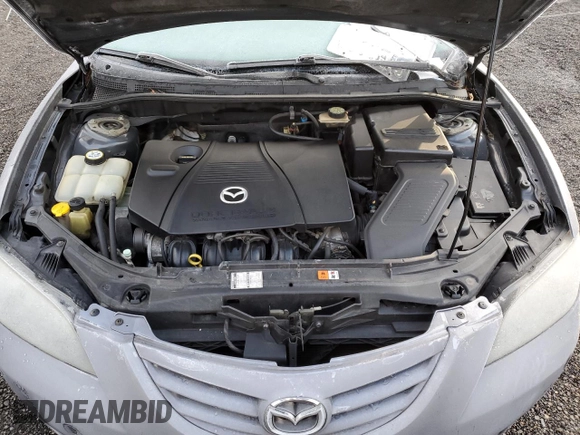 2004 Mazda 3 s with VIN JM1BK323741190830, listed as a Copart auction lot 44629535 with 166,312 mi miles and Salvage Title. Bid and sale history available at DreamBid. Image 11.