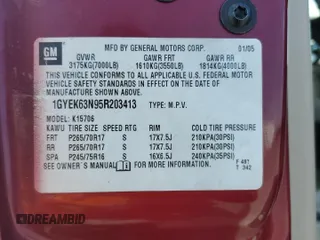 2005 Cadillac Escalade z VIN 1GYEK63N95R203413, wystawiony jako Copart lot #53366075 z przebiegiem 219 026 mil mil oraz Szkoda całkowita • Salvage title. Historia ofert i sprzedaży dostępna na DreamBid. Obrazek 13.