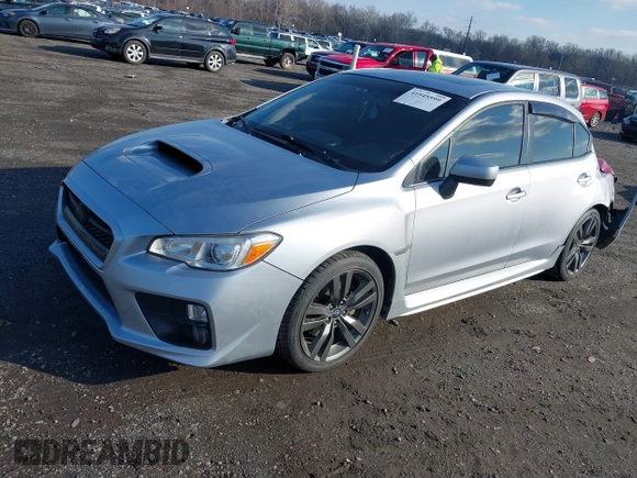 2016 Subaru WRX Premium with VIN JF1VA1E65G9810998, listed as a IAAI auction lot 41545599 with 123,135 mi miles. Bid and sale history available at carsss.com. Image 18.