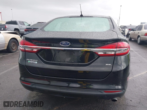 2018 Ford Fusion Energi SE with VIN 3FA6P0PU2JR277481, listed as a IAAI auction lot 41778140 with 51,933 mi miles. Bid and sale history available at carsss.com. Image 16.