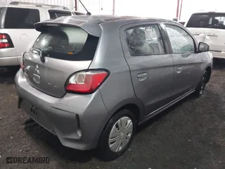 2021 Mitsubishi Mirage ES with VIN ML32AUHJ8MH005001, listed as a IAAI auction lot 41841172 with 75,114 mi miles. Bid and sale history available at carsss.com. Image 4.