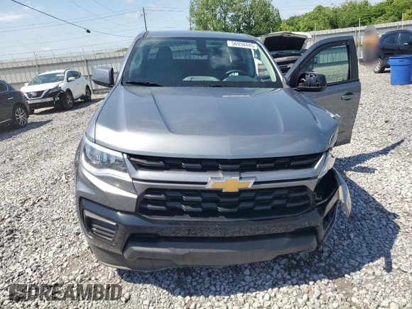 2022 Chevrolet Colorado 2WD Work Truck с VIN 1GCGSBEAXN1269078, выставлен на аукционе Copart как лот 56938445 с пробегом 20 674 миль миль и Списание • Salvage title. История ставок и продаж доступна на DreamBid. Изображение 5.